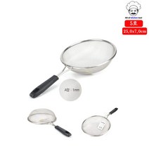 키오 만능조리기 건지기 플라스틱손잡이 5호 거름망망간격1mm 4W75BB14, 1개