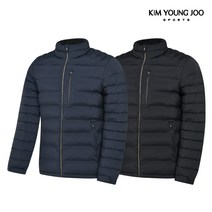 김영주스포츠 남성 하이넥 다운 웰론 패딩 점퍼 MJ6083