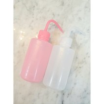 리얼뷰티 속눈썹연장 세척용기 타투워시 디스펜서 250ml 2컬러, 핑크
