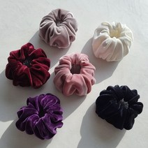 1+1 릴리트리 벨벳 만두 헤어핀 6color 포니테일 똥머리 올림머리, 아이보리, 아이보리