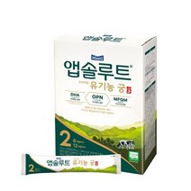 매일유업 유기농 궁 스틱 2단계 아기분유 6-12개월 아이사랑 신생아분유 14g 20개 1세트, 6세트