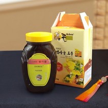 [지리산뱀사골] 자연산 밤잡화꿀 1.2kg 선물세트(병/선물용박스), 단품, 단품