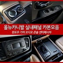 올뉴카니발 전용 실내 실외 인테리어 튜닝 악세사리 모음, 09_오디오프레임-골드카본