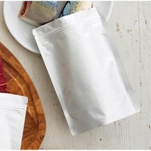 진공 은박 크라프트 지퍼봉투 종이 파우치 견과류, 은박코팅 중 100p