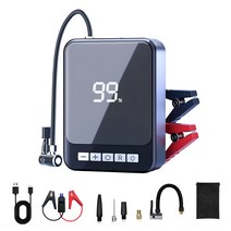 우스틴스 자동차 차량용 점프스타터 4in1 에어펌프 보조배터리