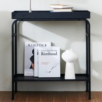 좁은틈 틀있는 2단 선반 화분 안방 침대옆 높은협탁 상판 화장 소품진열 현관콘솔