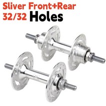 로고가 노바텍 A565SBT 고정 기어 스프로킷 잠금 너트 볼트 볼트가 단일 속도 자전거 허브 20 H 24 28 3, 07 Silver 32H-32H