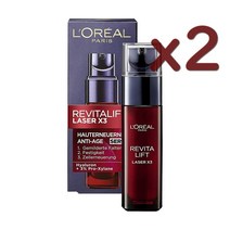 로레알 리바이탈리프트 레이저 x3 안티에이징 세럼 30ml x2개 Revitalift