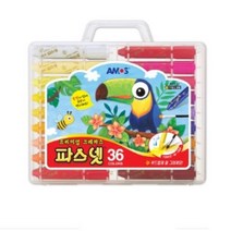 문구랑만들기랑 파스넷 크레파스 색연필 글라스펀 교사채점용, 파스넷 36색