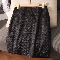 항아리치마 퀼팅 겨울 예쁜 H라인 하비 방한 테니스 빅사이즈 패딩치마 밴딩