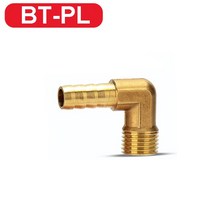 콤비락 파이프 스텐 모듈 앵글 컨넥터 황동 파이프 피팅 6mm 8mm 10mm 호스 바브 테일 1/8 "1/4", 03 BTPL_06 16MM_01 1/8