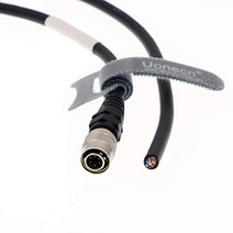 Basler gige avt ccd 카메라 3미터용 uonecn 하이 플렉스 히로세 6핀 수 플러그 전원 코드