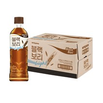 하이트진로 블랙보리 라이트, 24개, 520ml