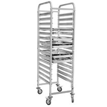 빵집 이동식 랙 제과 제빵 건조 발효 수레 트롤리 이동식선반, B.12단 표준형 사각