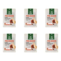 지니펫 홍삼함유 강아지 져키 80g 6개 4종, 지니펫 홍삼함유 오리고기맛 져