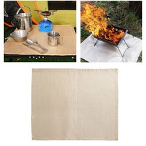 야외 야영 BBQ 취사 용품 방염천 방열 시트 M 80x60 내열매트-72394EA-72394EA
