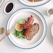 시라쿠스 메이플 디너접시 27cm 7color, 화이트, 1개