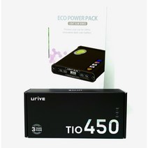 유라이브TIO450+에코파워팩라이트슬림 S4/S8/S12/S16/S20패키지, 유라이브TIO450+에코파워팩 차저24C