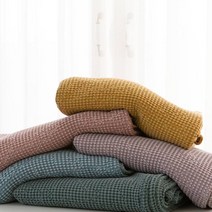 코지코튼 빈티지 모달와플 블랭킷 S(5color)