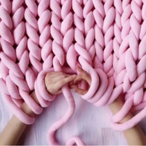 249 자이어트얀가방 자이얀트 굵은 수면사 벨벳 만두가방실 얀가방실 뉴벨벳자이언트얀 1kg, 크림아이보리