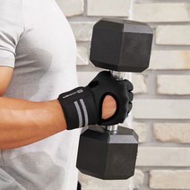 엑사이더 손목보호 헬스장갑 EG205 치닝디핑 턱걸이 웨이트 스트랩, EG205B_블랙XL