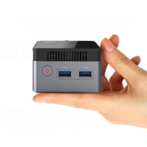 초미니 pc 컴퓨터 초소형 고사양 인텔 미니 데스크탑, 8G+128G 솔리드 스테이트