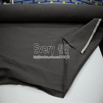 [에브리원단 2마] 누31 / 면 잔 하운드투스 체크 선염 직기 원단 (고정폭 약 125cm)