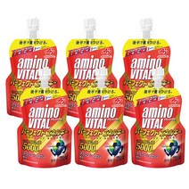 아지노모도 아미노바이탈 퍼펙트 에너지젤 5000mg 아미노산, 6팩