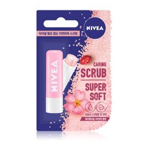 니베아 립밤 립케어 2 in 1 립 스크럽 x 3개 로즈힙 오일 각질관리