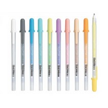 사쿠라 겔리롤 수플레 0.8mm 낱개 볼펜 수성 데코펜, 화이트 950