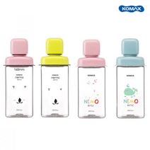 ‡▶ 코맥스 네모물병 430ml 유아물병 어린이물병 4종 택1◀‡LIVING ITEMS @0430AI 생활용품 *:D+:KangV, 민트 고래