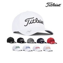 스포츠_ 타이틀리스트 플레이어스 퍼포먼스 볼마커 골프모자 [TH22APPBMA], 블랙/블랙