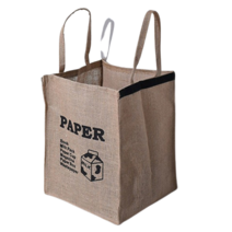 빈티지스타일 종이 분리수거함 인테리어 분리배출함, 단품