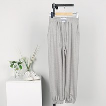 퍼니걸스 6029 데일리 밴딩 라벨 조거 트레이닝 팬츠 여성의류