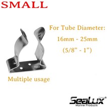 보트 부품 sealux 1 pcs 301 스테인레스 스틸 해양 캠핑 요트 후크 홀더, 작은