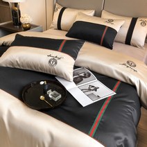 명품 침구세트 침대 시트 럭셔리 말 코튼 사계절 커버 이불커버세트 호텔 침구 고급 디자인
