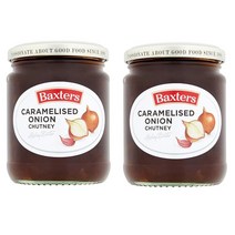 Baxters 벡스터 카라멜라이즈 어니언 양파 처트니 Caramelised Onion Chutney 290g 2팩, 1세트