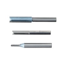 스마토 트리머비트(평) 규격 생크 루터 목공, 5mm(날초경)
