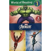 월드 오브 리딩 6종 세트 레벨 1 : 마블 어벤져스 : World of Reading Level 1 Set : Avengers, Marvel Press