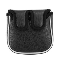 센터 샤프트 퍼터 커버, 블랙입니다.