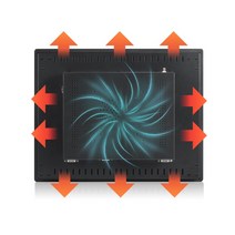 임베디드 정전식 터치 올인원 PC 컴퓨터. 15 인치. 코어 i3 CPU. 산업 화 베사 마운트용 8GB, 09 I5 8265U, 03 8G RAM 256G SSD