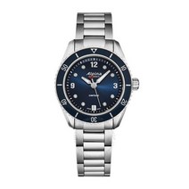 Alpina Comtesse Quartz Diamond Blue Dial Ladies WatchAL-240ND3C6B