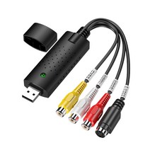 USB2.0 오디오 AV TV 카드 VHS-DVD 변환기 아날로그 비디오-디지털 형식 기록 USB 캡처 카드 PC 어댑터, 유형1