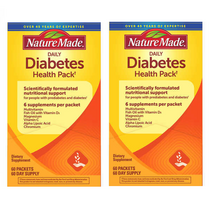 Nature Made 네이쳐메이드 당뇨 건강 Diabetes Health 60패킷 X2팩