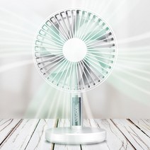 탁자용선풍기 책상밑선풍기 탁상용선풍기 차박용 캠핑용 무선 USB 선풍기 블랙 화이트