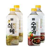 하늘청 오리지날 명인식혜 1.8L x 2p + 수정과 1.8L x 2p 세트, 4세트