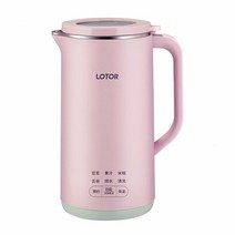 레몬착즙기 그린파워착즙기 휴대용 두유 기계 전기 과즙 기 220V 미니 가정용 벽 차단 600mlkitchen 액세서, 02 Pink_02 EU Plug