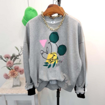 피카소 나염프린팅 맨투맨