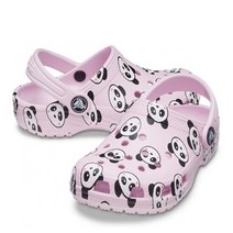 [크록스 키즈] [크록스] 키즈 클래식 팬더 프린트 클로그 키즈 / 206999-6GD /