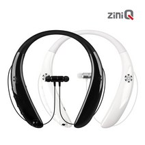 지니큐 ZQ-V9 블루투스넥밴드 무선이어폰 블랙박스 보안캠 블루투스스피커, 선택완료, 화이트
